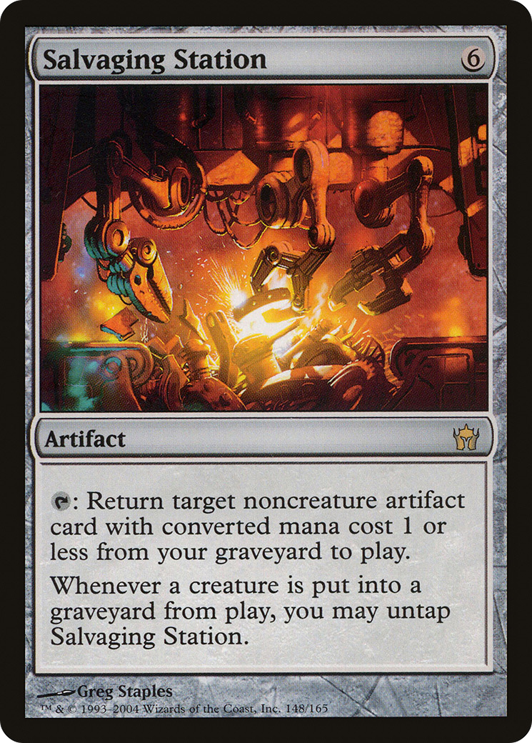 Salvaging Station (148) Foil - Fifth Dawn