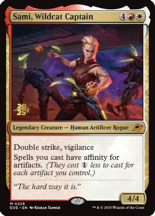Sami, Wildcat Captain (Prerelease) (226) Foil - Edge of Eternities