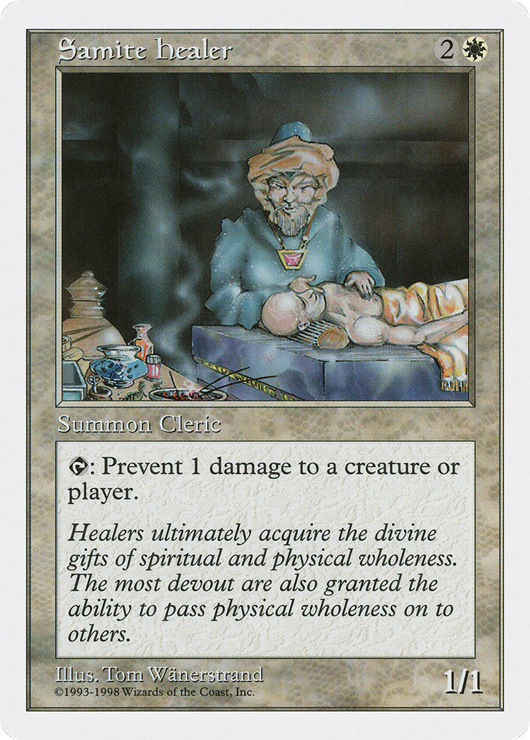 Samite Healer (014) - Anthologies