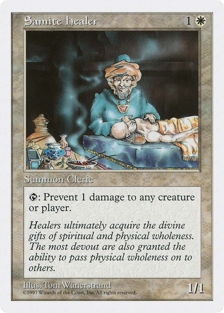 Samite Healer - Fifth Edition