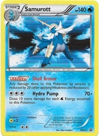 Samurott (BW22) Holofoil - Black Star Promos