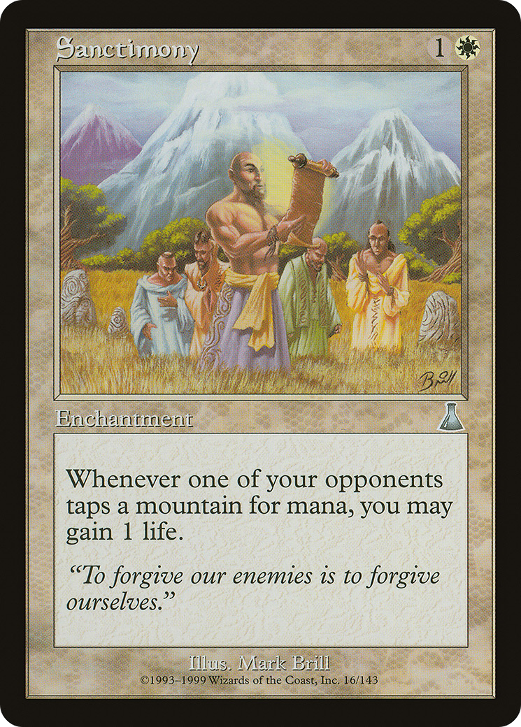 Sanctimony (016) Foil - Urza's Destiny