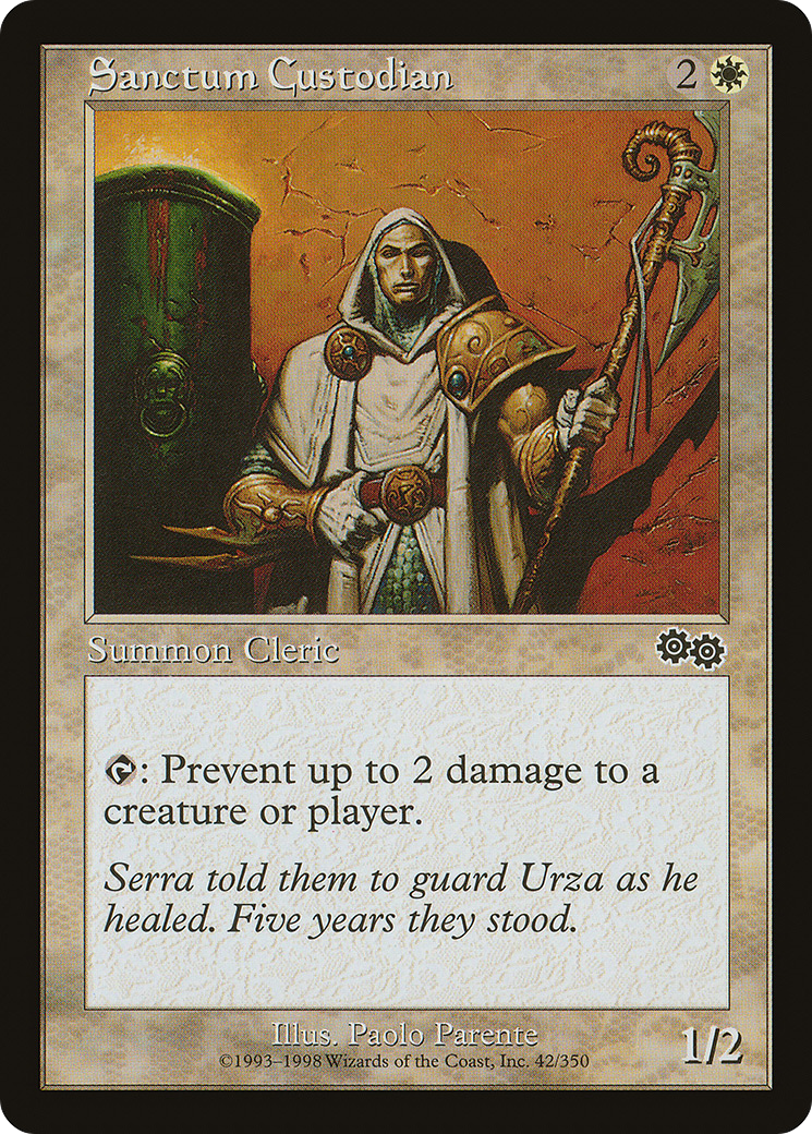 Sanctum Custodian (042) - Urza's Saga