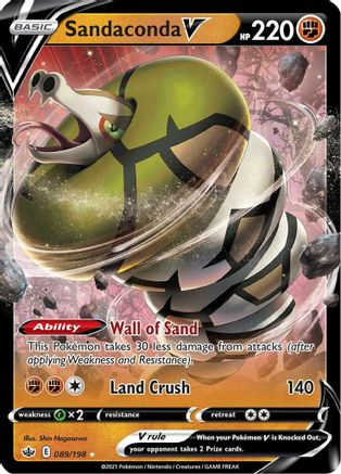 Sandaconda V (89) Holofoil - Chilling Reign