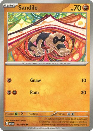 Sandile (115) - Scarlet & Violet