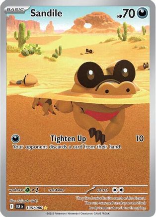 Sandile (135) Holofoil - Black Bolt