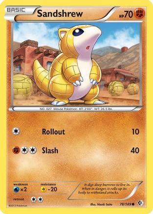 Sandshrew (78) - Boundaries Crossed