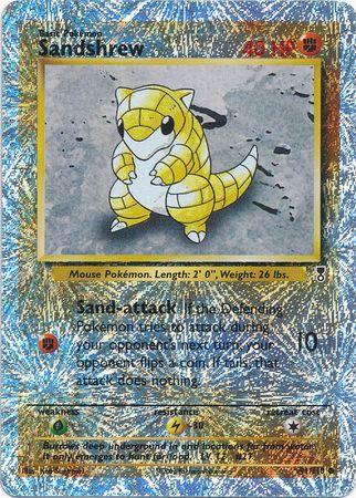 Sandshrew (91) Reverse Holofoil - Legendary Collection