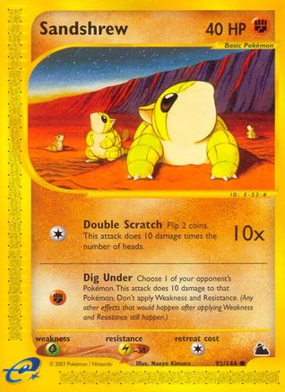 Sandshrew (92) - Skyridge