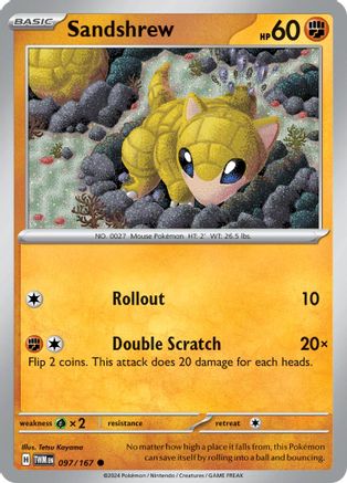 Sandshrew (97) - Twilight Masquerade