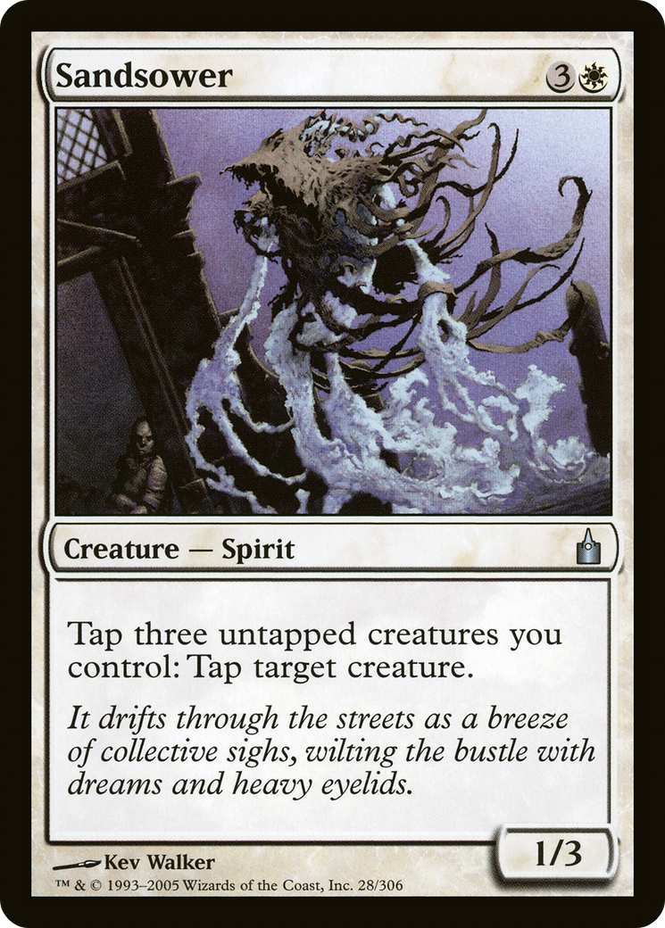 Sandsower (028) Foil - Ravnica: City of Guilds
