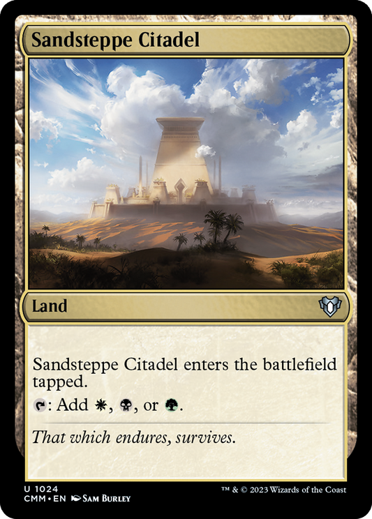 Sandsteppe Citadel (1024) - Commander Masters