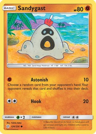 Sandygast (126) Reverse Holofoil - Cosmic Eclipse
