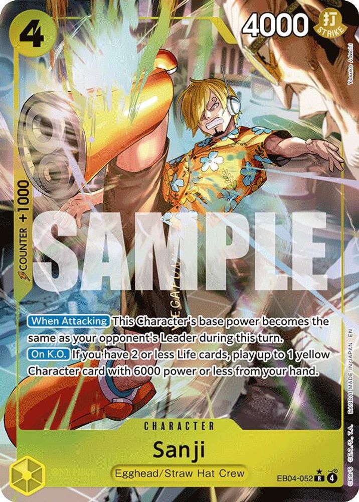 Sanji (Alternate Art) (EB04-052) Foil
