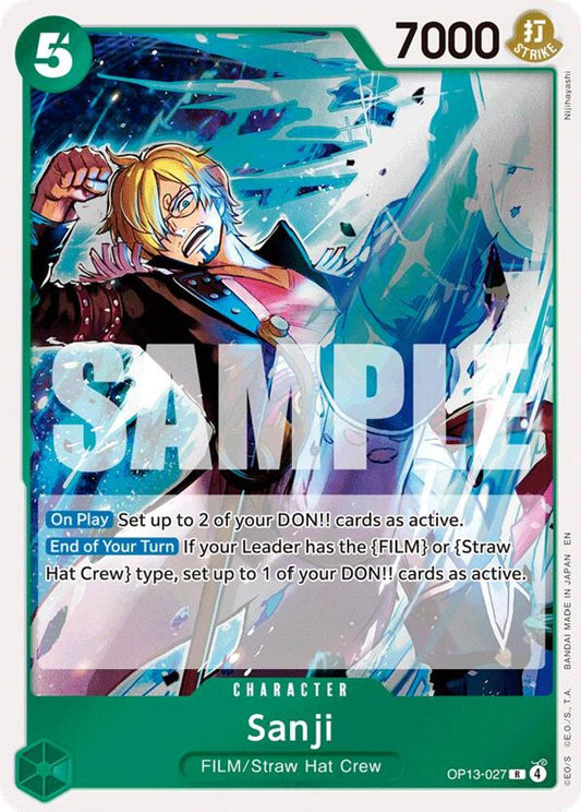 Sanji (OP13-027) Foil