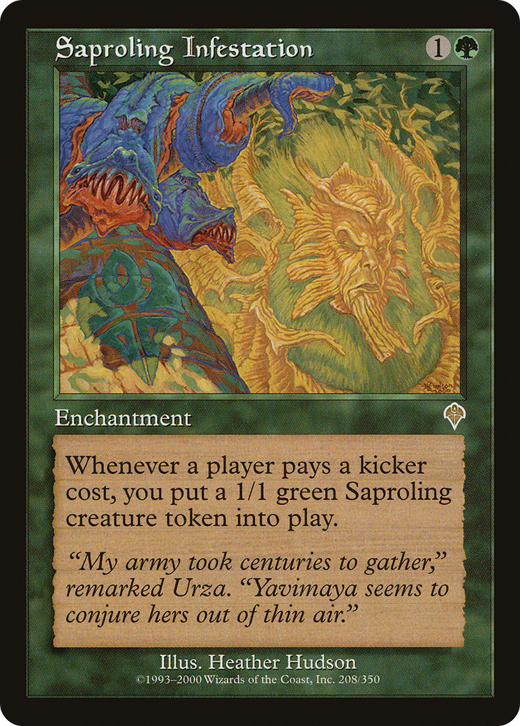 Saproling Infestation (208) Foil - Invasion