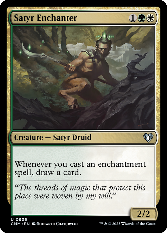 Satyr Enchanter (936) - Commander Masters