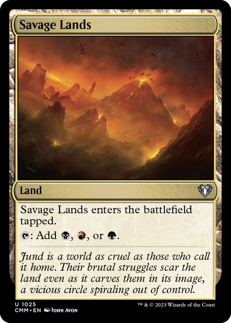 Savage Lands (1025) - Commander Masters