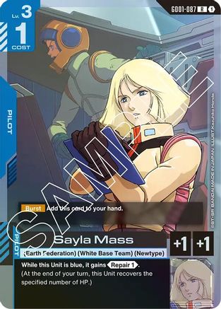 Sayla Mass (GD01-087) Holofoil - Newtype Rising