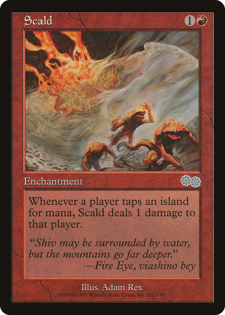 Scald (211) - Urza's Saga
