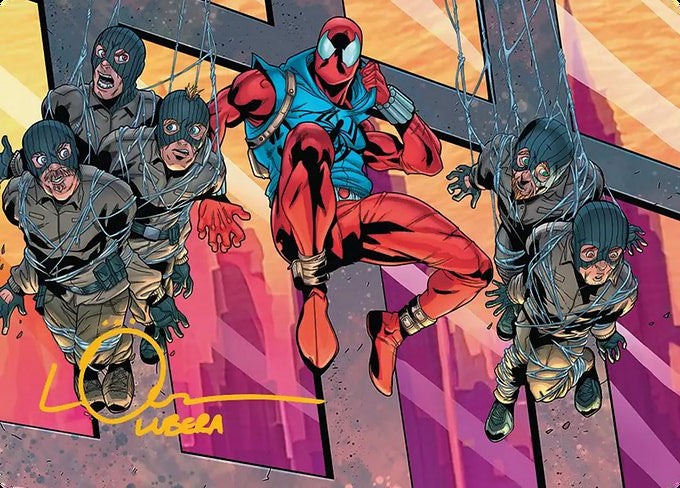 Scarlet Spider, Ben Reilly (038s) Gold-Stamped - Art Series: Marvel's Spider-Man