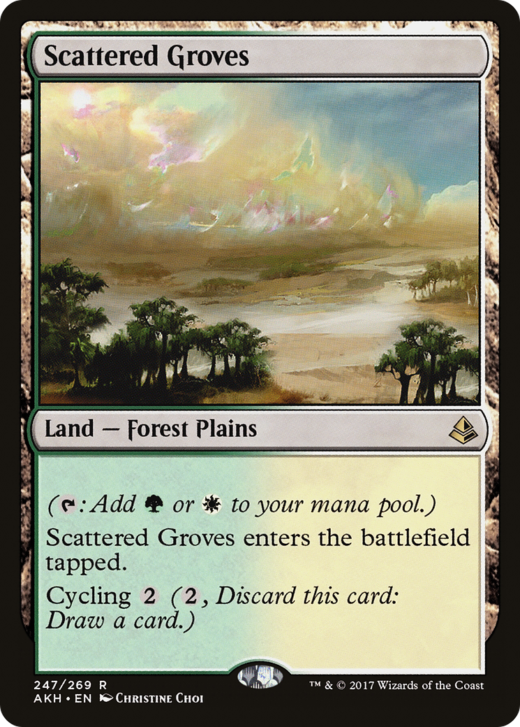 Scattered Groves (247) - Amonkhet