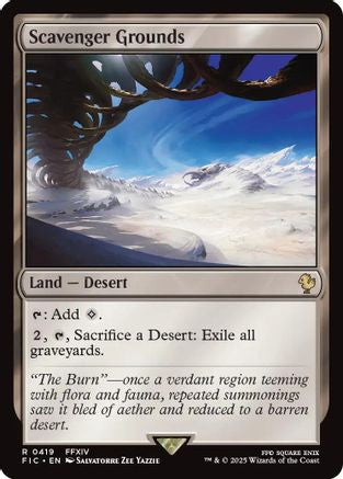 Scavenger Grounds (419) Surge Foil - Commander: FINAL FANTASY