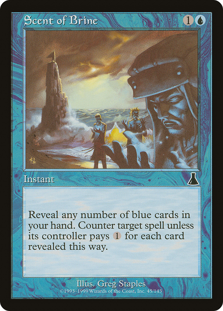 Scent of Brine (045) Foil - Urza's Destiny