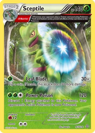 Sceptile (Omega) (9) Holofoil - Primal Clash