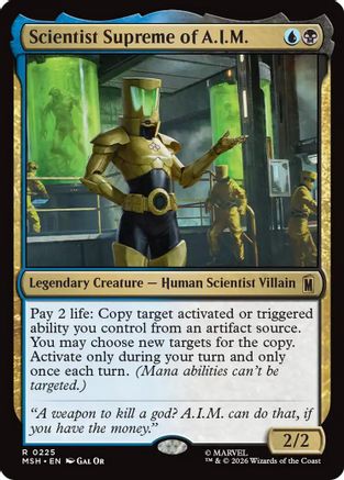 Scientist Supreme of A.I.M. (225) Foil - Marvel Super Heroes