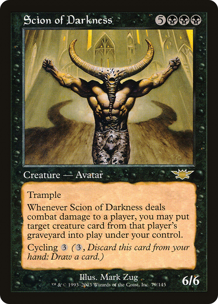 Scion of Darkness (079) Foil - Legions