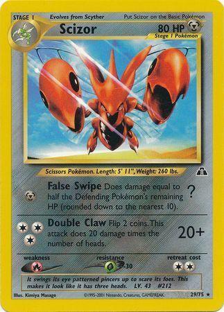 Scizor (29) (Unlimited) - Neo Discovery