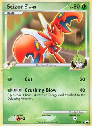 Scizor E4 (48) Reverse Holofoil - Rising Rivals