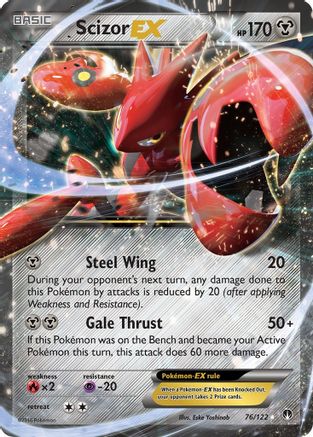 Scizor EX (76) Holofoil - BREAKpoint