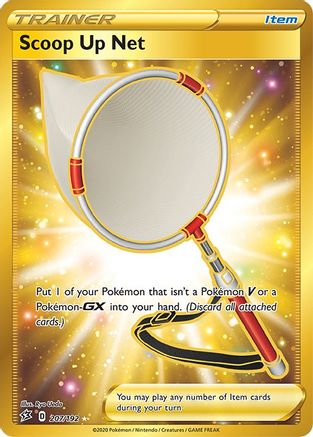 Scoop Up Net (Gold) (207) Holofoil - Rebel Clash