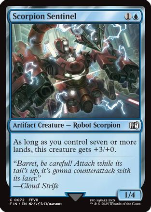 Scorpion Sentinel (072) Foil - FINAL FANTASY