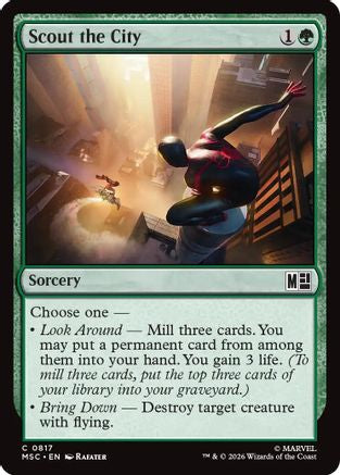 Scout the City (817) - Commander: Marvel Super Heroes