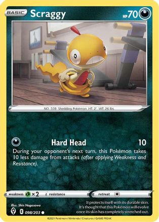 Scraggy (98) - Evolving Skies