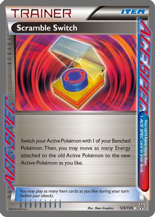 Scramble Switch (129) Holofoil - Plasma Storm
