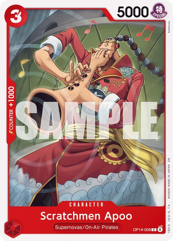 Scratchmen Apoo (OP14-008)