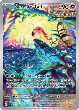 Scream Tail (65) Holofoil - Black Star Promos