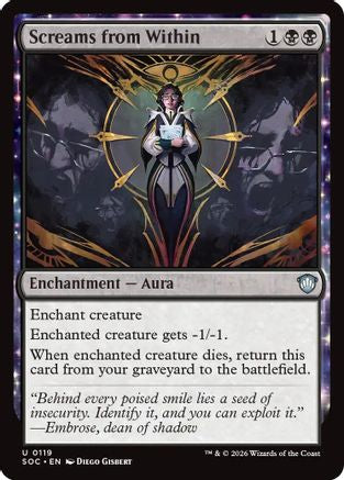 Screams from Within (119) - Commander: Secrets of Strixhaven