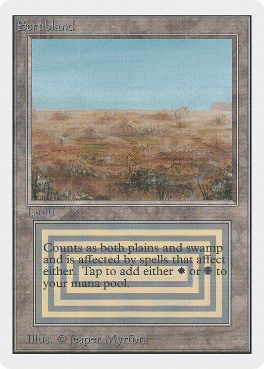 Scrubland - Unlimited Edition