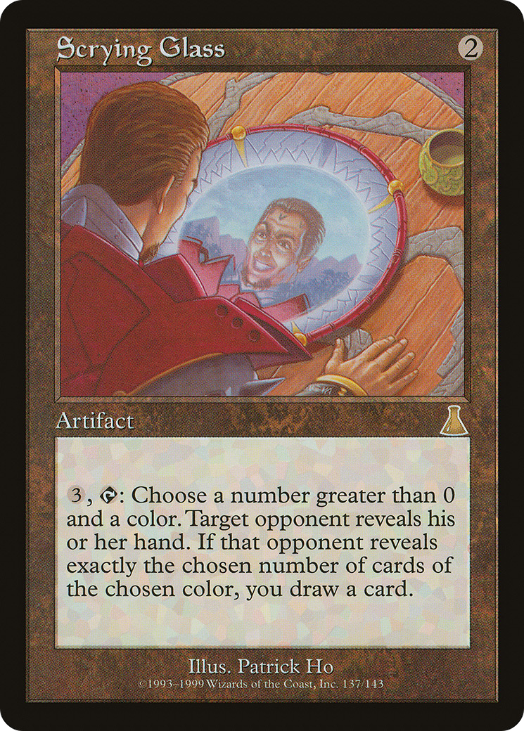 Scrying Glass (137) Foil - Urza's Destiny