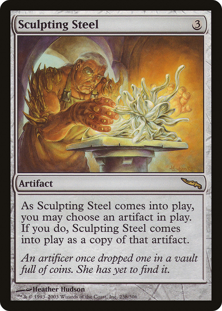 Sculpting Steel (238) Foil - Mirrodin