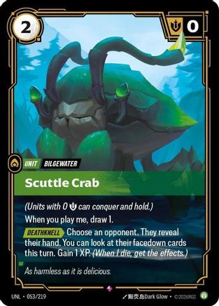 Scuttle Crab (053) Foil - Unleashed