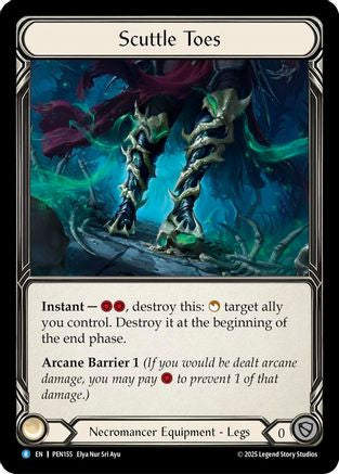 Scuttle Toes (PEN155) Cold Foil - Compendium of Rathe