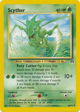 Scyther (46) (Unlimited) - Neo Discovery
