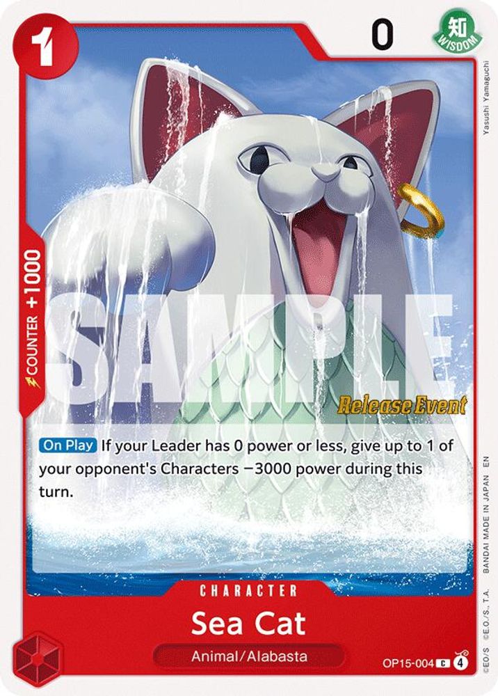 Sea Cat (OP15-004) Release Event Cards