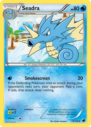 Seadra (19) Reverse Holofoil - Plasma Freeze